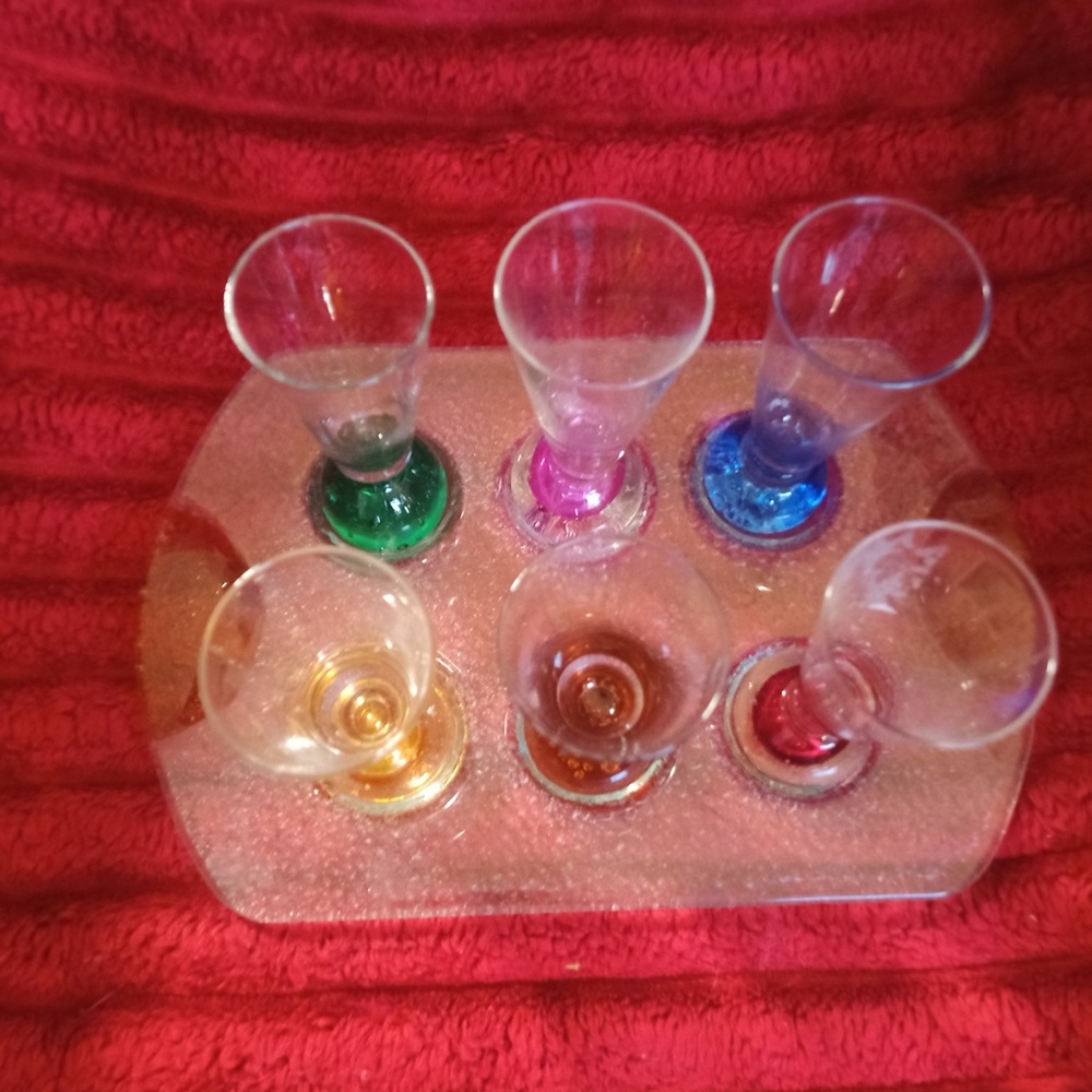 Multicolour Shot Glass Set - Picture 11 of 12